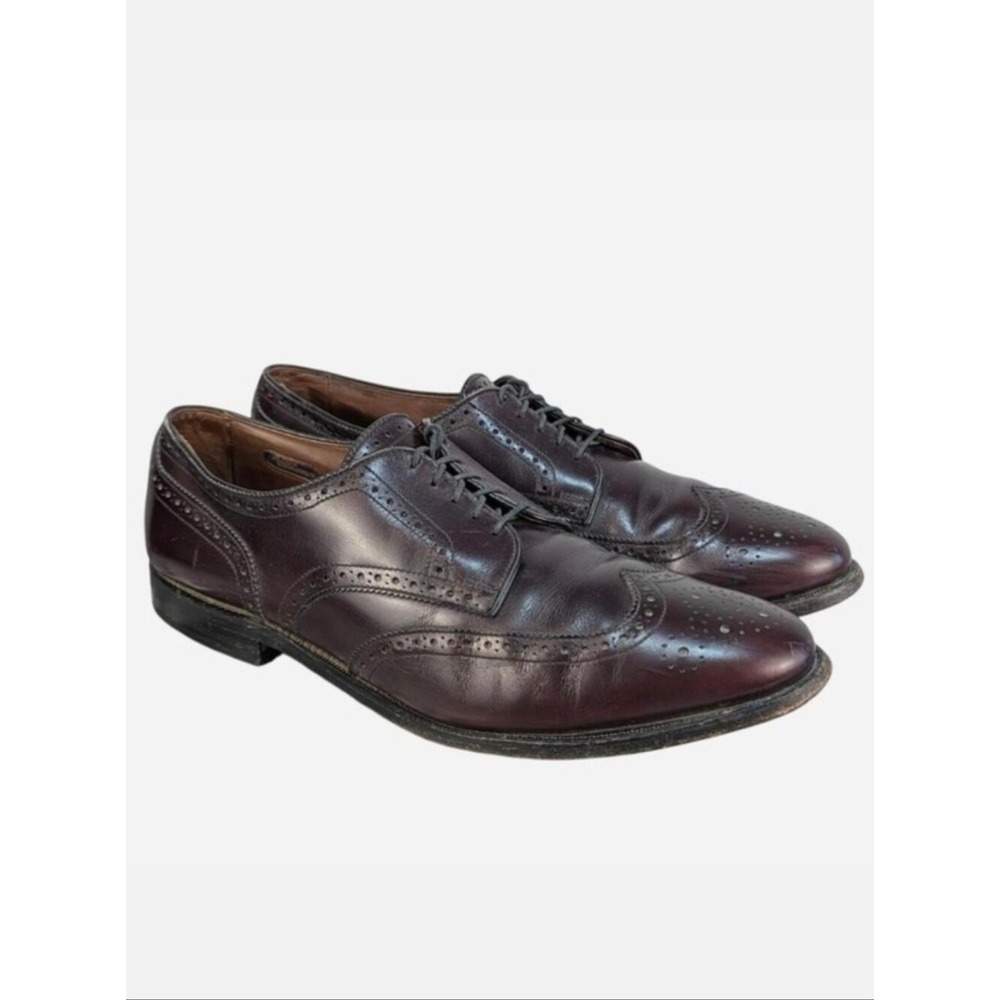 Allen Edmonds Concord Wingtip Brogue Oxford Oxblood 11